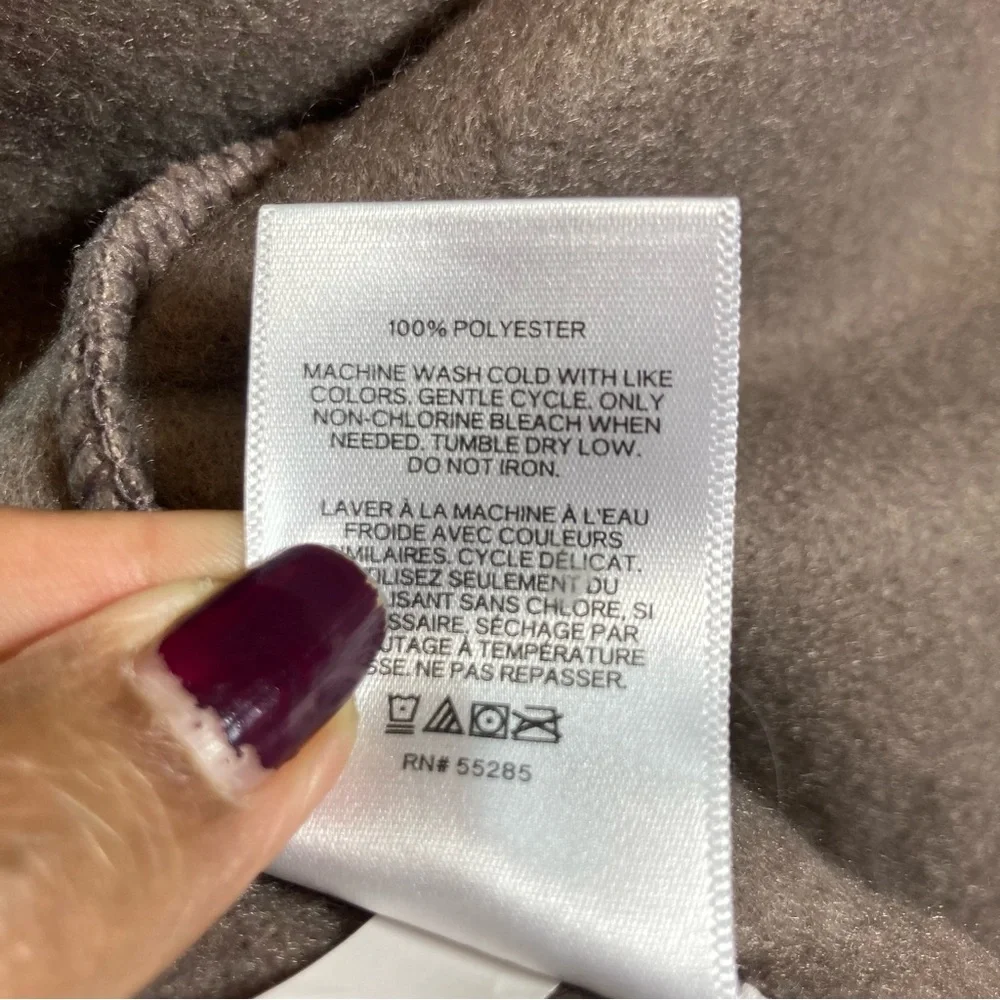 💙NWT! Express Open Front Sherpa Sweater Cardigan - Picture 5 of 11